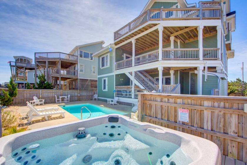 hatteras island vacation rental with private pool